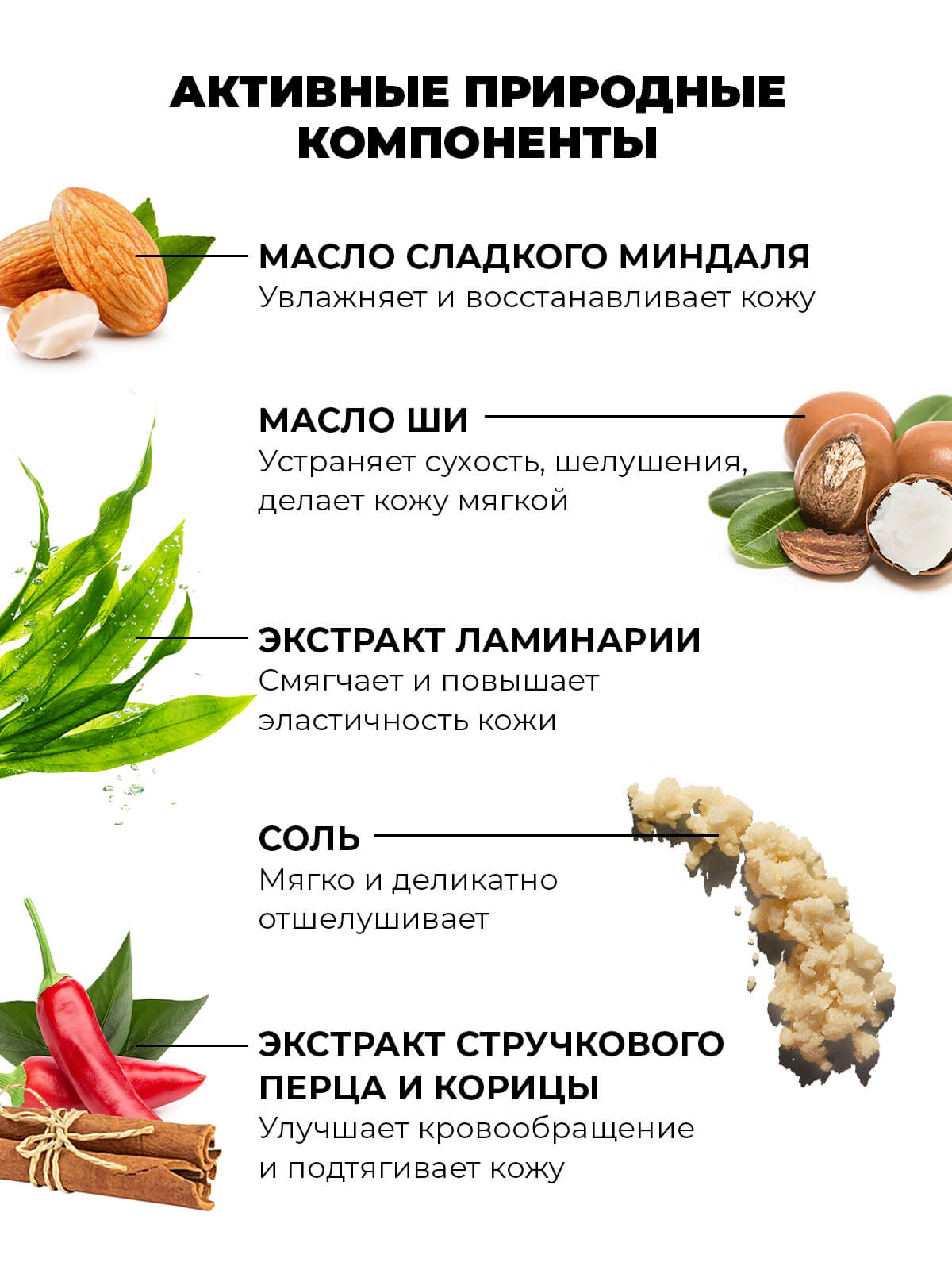 Соляной антицеллюлитный скраб для тела