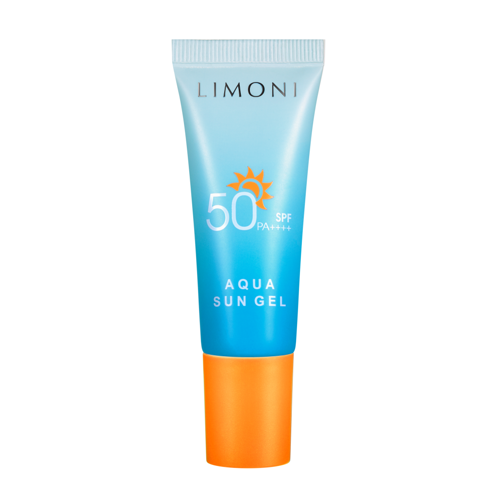 13.LIMONI - Солнцезащитный крем-гель SPF 50+РА++++ Aqua Sun Gel 25 ml.png